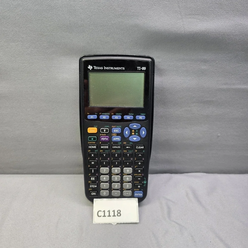 Texas‎ Instruments TI-89 Graphing Calculator With Cover Black